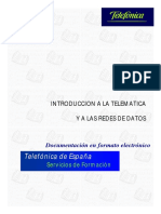 Introduccion a La Telematica y Redes de Datostelefonica