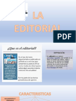 La Editorial y Oraciones Yuxtapuestas