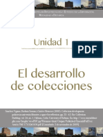 Unidad 1: El Desarrollo de Colecciones