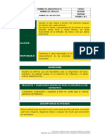 Plantilla Instructivo