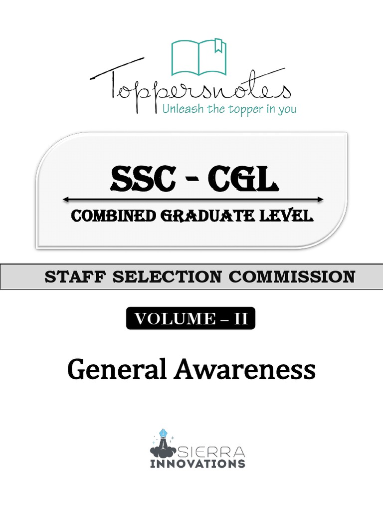 SSC CGL General Awareness Volume II | PDF | Anno Domini | Vedas