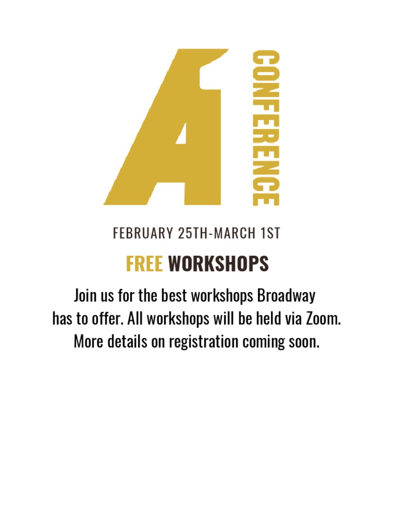 The A1 Conference PDF Theatre Entertainment