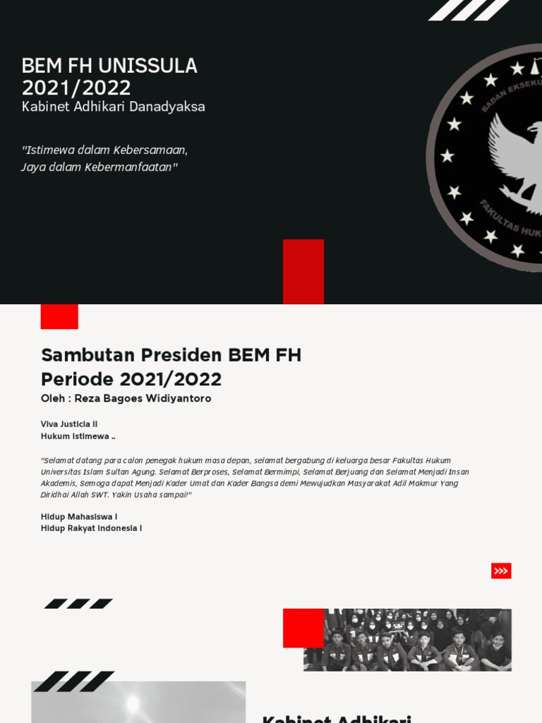 BEM FH UNISSULA 2021/2022 | PDF