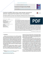 Cosolvent-modified supercritical carbon dioxide extraction ofphenolic compounds from bamboo leaves (Sasa palmata)