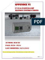 Murdoch University Engineering Thesis. Appendix VI. EASY719 & EASY204-DP Configuration Instructions