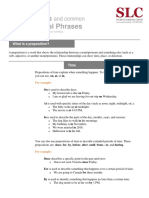 Prepositional Phrases Worksheet