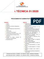 NT 01 2020-Procedimentos Administrativos