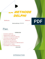 La Methode Delphi