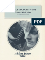 S L Weiss Sonata 34 in e Minor TR Michael Lorimer 3 PDF Free