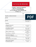 Plazas Prácticas Externas I - Grado en Derecho - 21 22