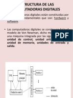 Estructura de Las Computadoras Digitales