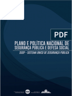 Plano e Política Nacional de Segurança Pública e Defesa Social