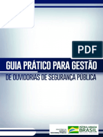 Guia prático para gestão de ouvidoria de segurança pública