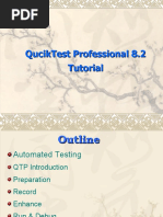 QuickTest Pro 8.2 Tutorial