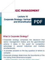 Strategic Management: Corporate Strategy: Vertical Integration and Diversification