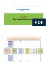 Strategic Management: The External Assessment