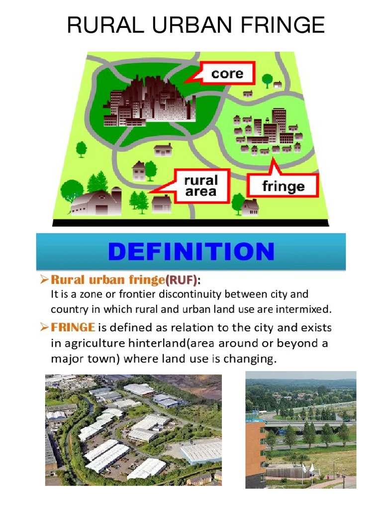 Understanding the Rural Urban Fringe | PDF | Law | Technology & Engineering