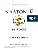 1045 qcm anatomie
