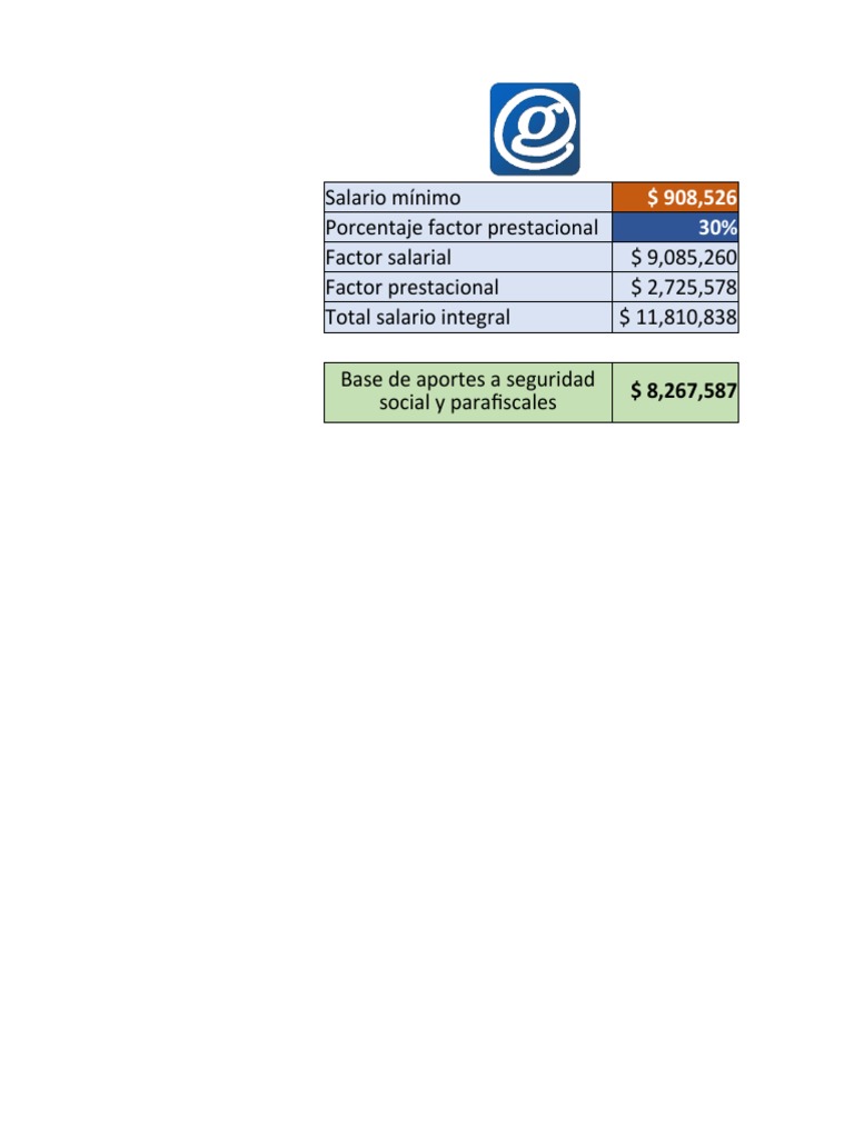 Calculadora Salario Integral PDF