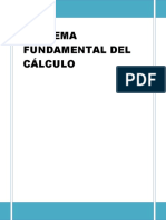 Teorema Fundamental Del Cálculo
