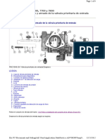 Desarmado, Inspección y Armado de La Válvula Prioritaria de Entrada