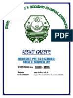 Bise Bahawalpur Fa FSC Result Gazette 2021