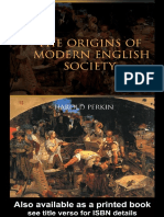 Pub The Origins of Modern English Society
