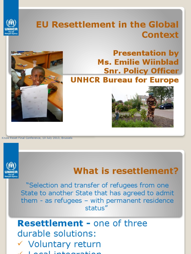 Eu Frank Resettlement – Practical guide for dossier examination – UKZFM