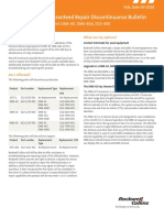 Production and Guaranteed Repair Discontinuance Bulletin: Direction Finding Equipment DME-40, DME-40A, DCE-400