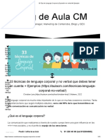 33 Tips de Lenguaje Corporal y Expresión No Verbal Ejemplos