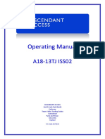 Ascendant A18 13TJ Operator Manual Nissan Cabstar