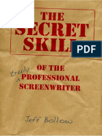 The Secret Skill of The (Truly) Professional Screenwriter