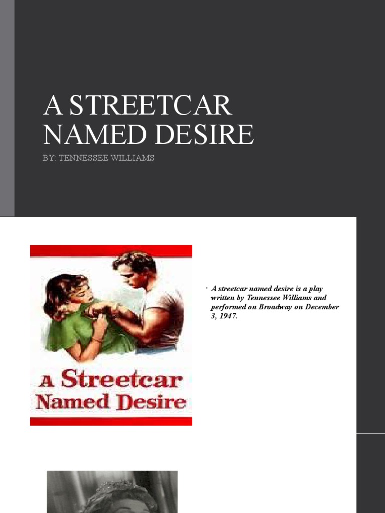 A Streetcar Named Desire PDF