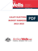 Lilley Budget Submission 2022-23 Final