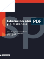 Educacion Abierta y a Distancia