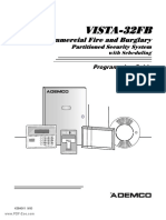 Ademco Vista 32FB Programming Manual