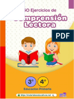 50 Textos de Comprension Lectora 3c2b0 y 4c2b0 Primaria Basico