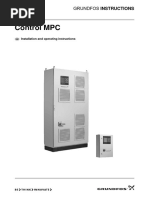 Control MPC: Grundfos Instructions