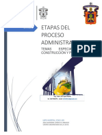 Tarea 3 Etapas Del Proceso Administrativo