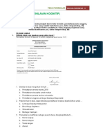 4.2 - Teks Formulir (Pilihan Ganda Dan Essai)