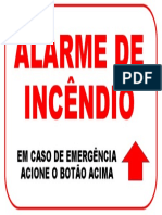 ALARME DE INCÊNDIO