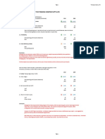 Financial Analysis For Trading Company