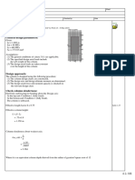 General column design document