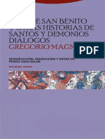 San Gregorio Magno, Vida de San Benito Y Otras Historias de Santos Y Demonios. Dialogos