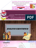 Ensayo Cientifico