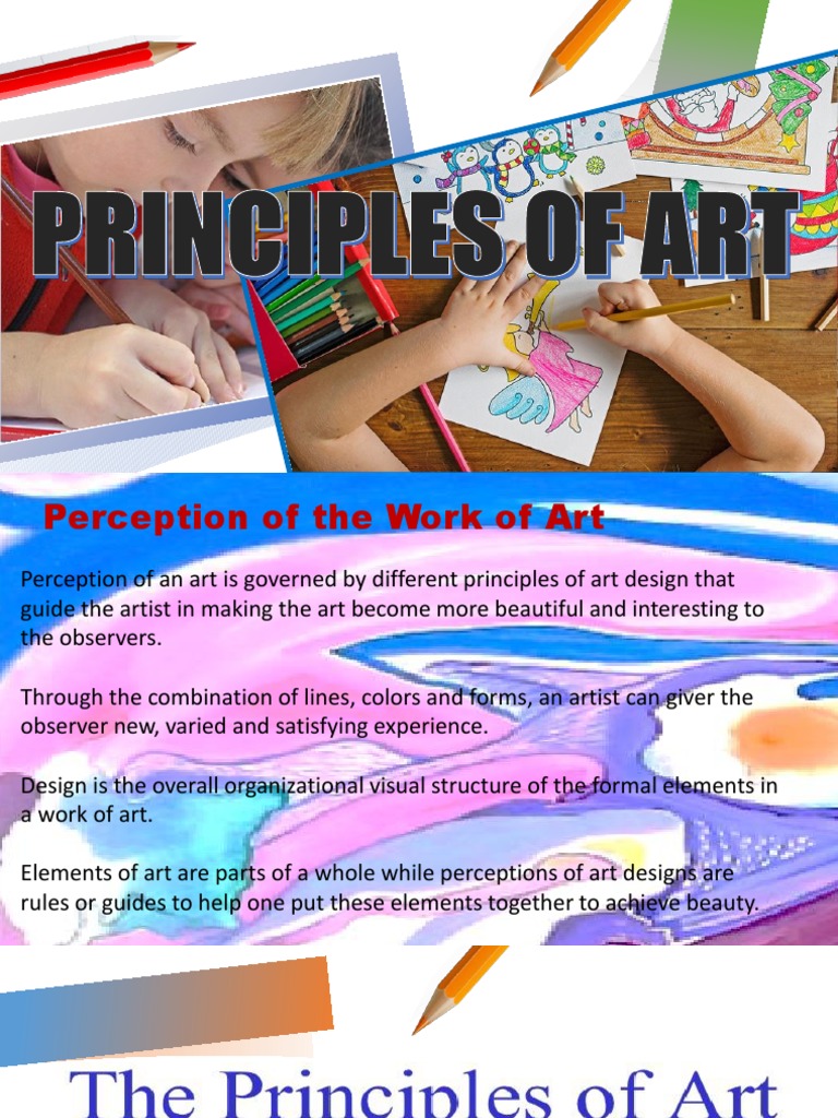 Principles of Art. PDF Color Perception
