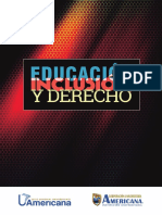 LIBRO DE INVESTIGACIÓN. Educación, Inclusión y Derecho