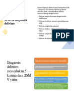 Kriteria Diagnostik Delirium: Disorders, DSM V Mengklasifikasi Delirium