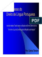 II Congresso Do Direito de LP - Carlos Teixeira