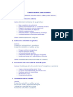 CURSO DE AGRICULTURA SOSTENIBLEs